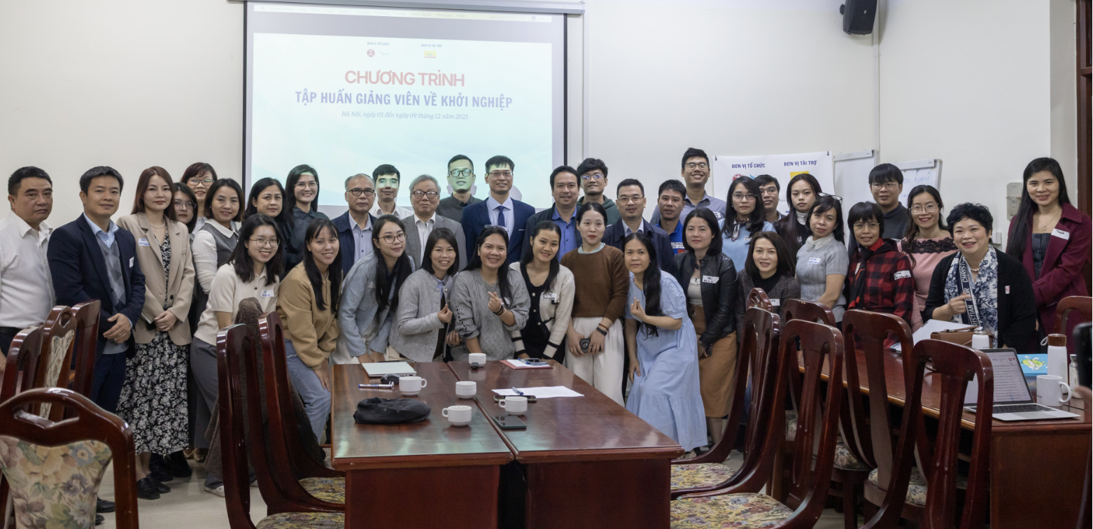 USSH tập huấn về Lập nghiệp và Khởi nghiệp bền vững: Tăng cường năng lực giảng dạy khởi nghiệp cho giảng viên